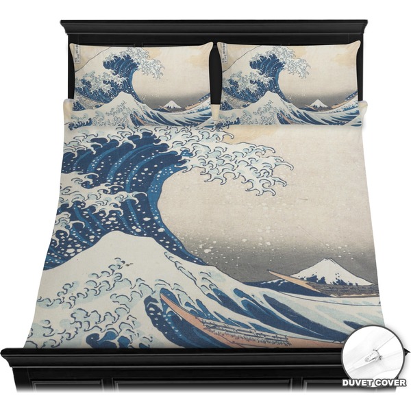 Great Wave off Kanagawa Bedding Set (Queen) - Duvet