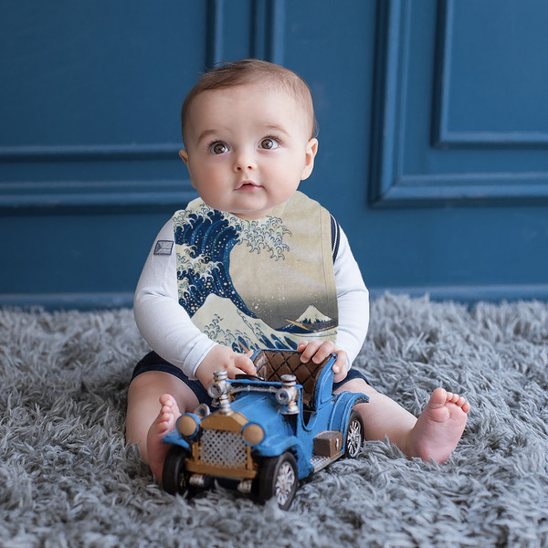 Great Wave off Kanagawa Bib Lifestyle Boy