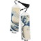Great Wave off Kanagawa Bookmark with tassel - Front and Back