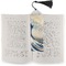 Great Wave off Kanagawa Bookmark with tassel - In book