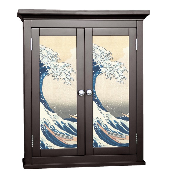 Custom Great Wave off Kanagawa Cabinet Decal - Large