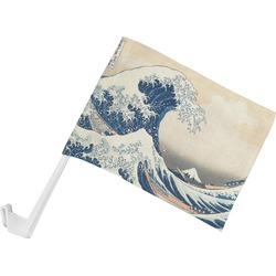 Great Wave off Kanagawa Car Flag - Small