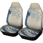 Great Wave off Kanagawa Car Seat Covers (Set of Two)