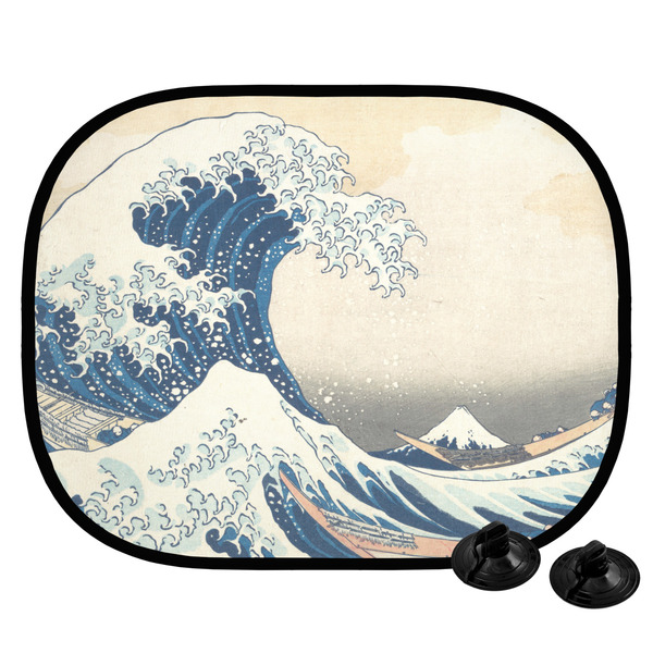 Custom Great Wave off Kanagawa Car Side Window Sun Shade