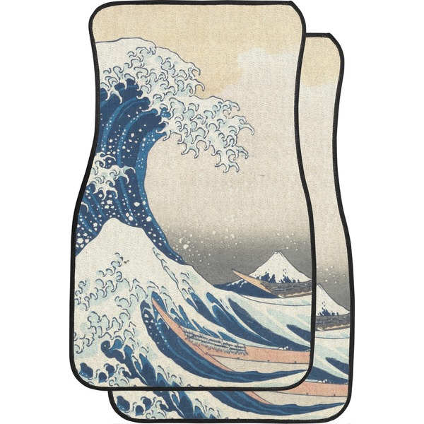 Custom Great Wave off Kanagawa Car Floor Mats