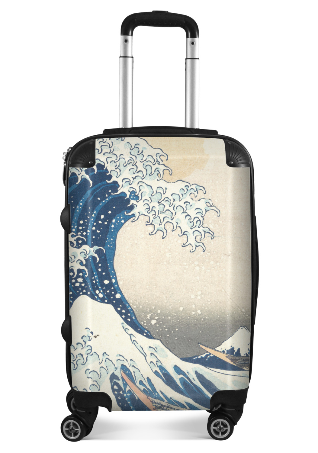 Custom Great Wave off Kanagawa Suitcase | YouCustomizeIt