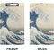 Great Wave off Kanagawa Clipboard (Legal) (Front + Back)