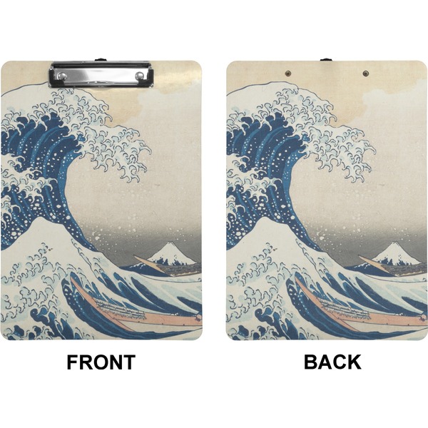 Great Wave off Kanagawa Clipboard (Letter) (Front + Back)
