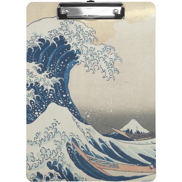 Custom Great Wave off Kanagawa Clipboard (Letter Size)