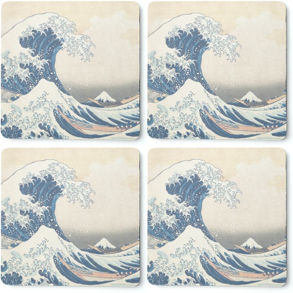 Great Wave off Kanagawa Coaster Rubber Back - Apvl