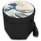 Great Wave off Kanagawa Collapsible Personalized Cooler & Seat (Closed)