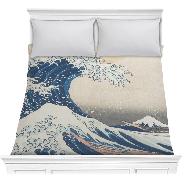 Custom Great Wave off Kanagawa Comforter - Full / Queen