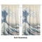 Great Wave off Kanagawa Curtains Double