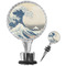 Great Wave off Kanagawa Custom Bottle Stopper (main and full view)