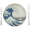 Great Wave off Kanagawa 10" Glass Lunch / Dinner Plates - Single or Set