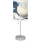 Great Wave off Kanagawa Drum Lampshade with base included