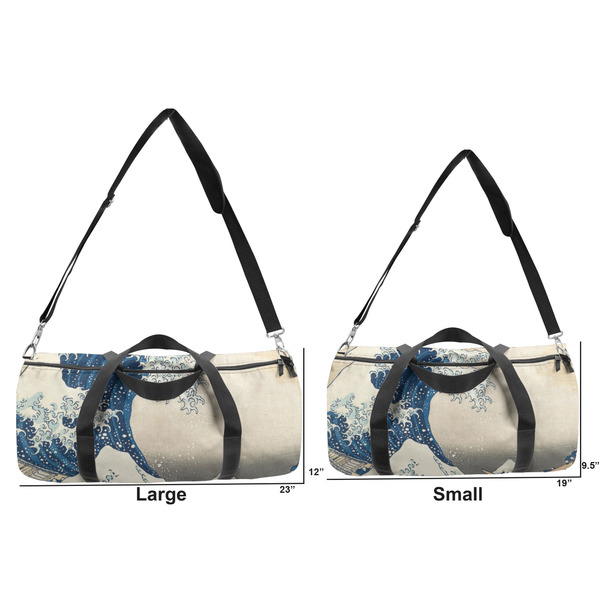 Great Wave off Kanagawa Duffle Bag Small and Large