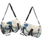 Great Wave off Kanagawa Duffle bag large front and back sides