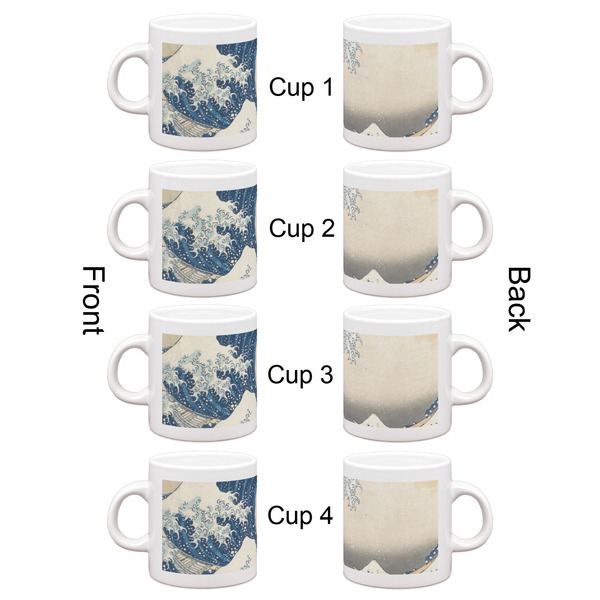 Great Wave off Kanagawa Espresso Cup Set of 4 - Apvl