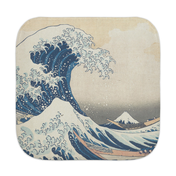 Custom Great Wave off Kanagawa Face Towel