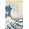 Great Wave off Kanagawa Finger Tip Towel - Full View