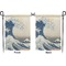 Great Wave off Kanagawa Garden Flag - Double Sided Front and Back