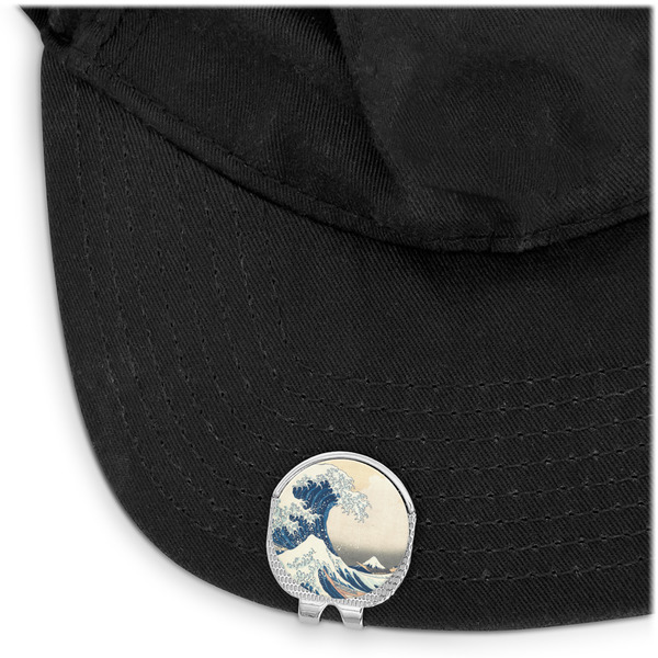 Great Wave off Kanagawa Golf Ball Marker Hat Clip - Main