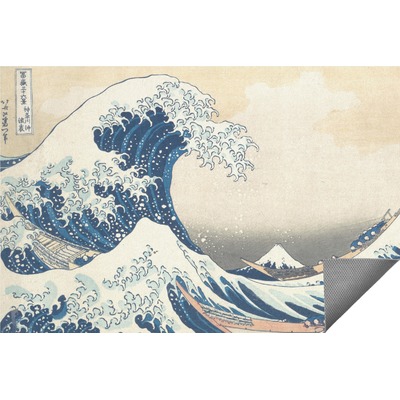 Custom Great Wave off Kanagawa Indoor / Outdoor Rug | YouCustomizeIt