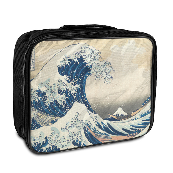 Custom Great Wave off Kanagawa Insulated Lunch Bag