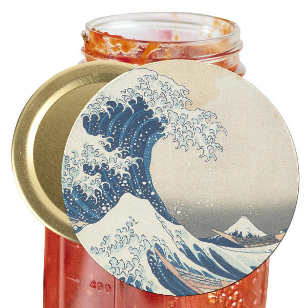 Custom Great Wave off Kanagawa Jar Opener