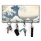Great Wave off Kanagawa Key Hanger w/ 4 Hooks