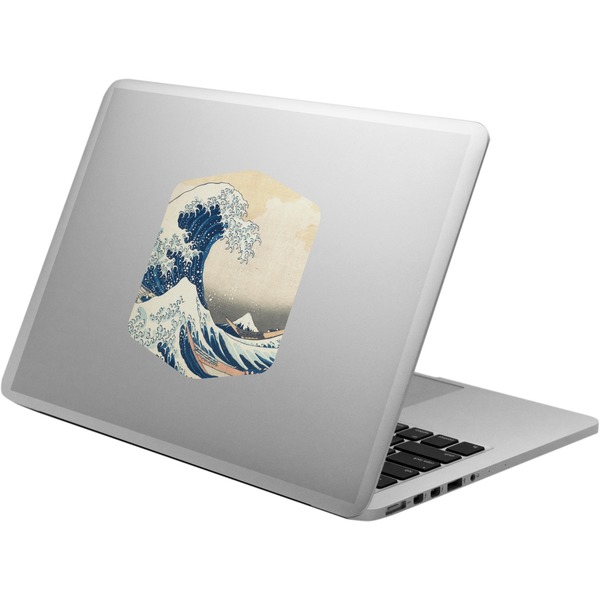 Custom Great Wave off Kanagawa Laptop Decal