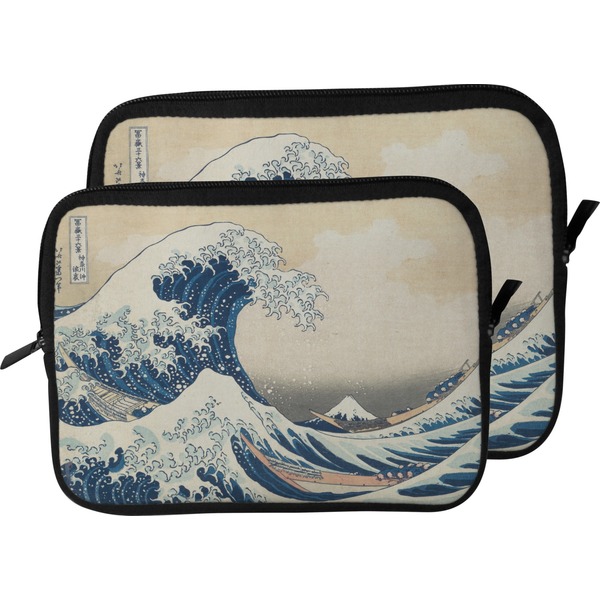 Great Wave off Kanagawa Laptop Sleeve (Size Comparison)