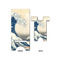 Great Wave off Kanagawa Large Phone Stand - Front & Back