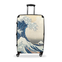 Great Wave off Kanagawa Suitcase - 28" Large - Checked