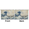 Great Wave off Kanagawa Large Zipper Pouch Approval (Front and Back)