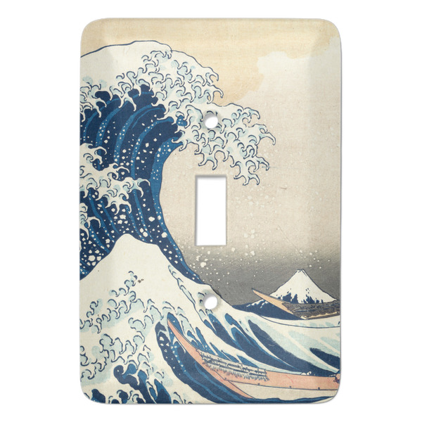 Custom Great Wave off Kanagawa Light Switch Cover (Single Toggle)