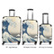 Great Wave off Kanagawa Luggage Bags all sizes - With Handle