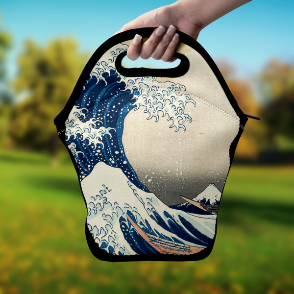 Great Wave off Kanagawa Lunch Bag - Hand