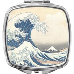 Great Wave off Kanagawa Compact Makeup Mirror