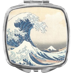 Great Wave off Kanagawa Compact Makeup Mirror