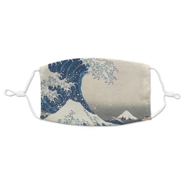 Custom Great Wave off Kanagawa Adult Cloth Face Mask