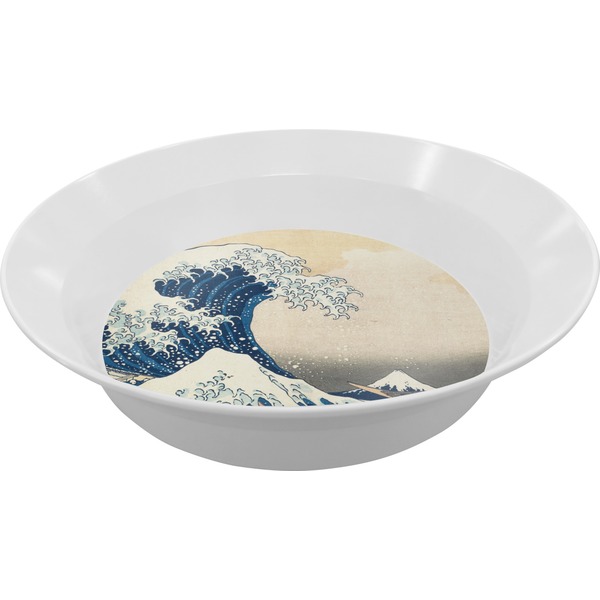 Custom Great Wave off Kanagawa Melamine Bowl