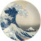 Great Wave off Kanagawa Melamine Plate 8 inches