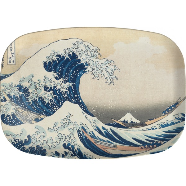 Custom Great Wave off Kanagawa Melamine Platter