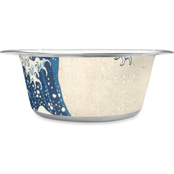 Great Wave off Kanagawa Stainless Steel Dog Bowl - Small
