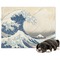 Great Wave off Kanagawa Microfleece Dog Blanket - Large