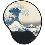 Great Wave off Kanagawa Mouse Pad with Wrist Support