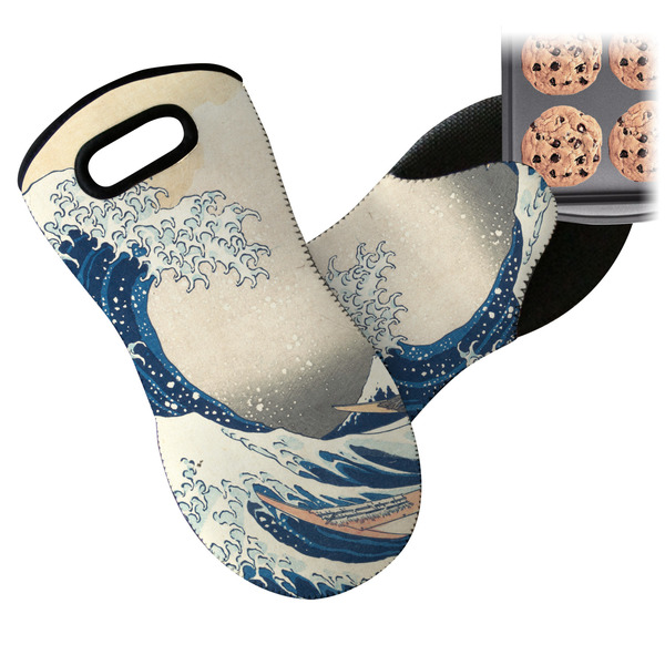 Great Wave off Kanagawa Neoprene Oven Mitt