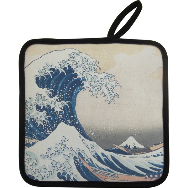 Custom Great Wave off Kanagawa Pot Holder